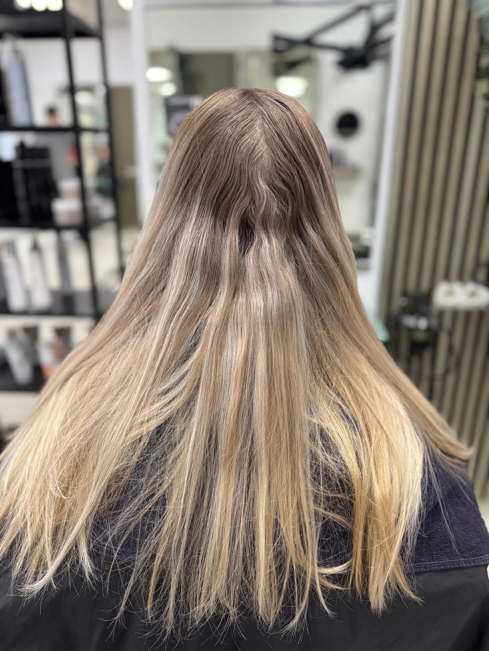 Weicher Balayage-Verlauf